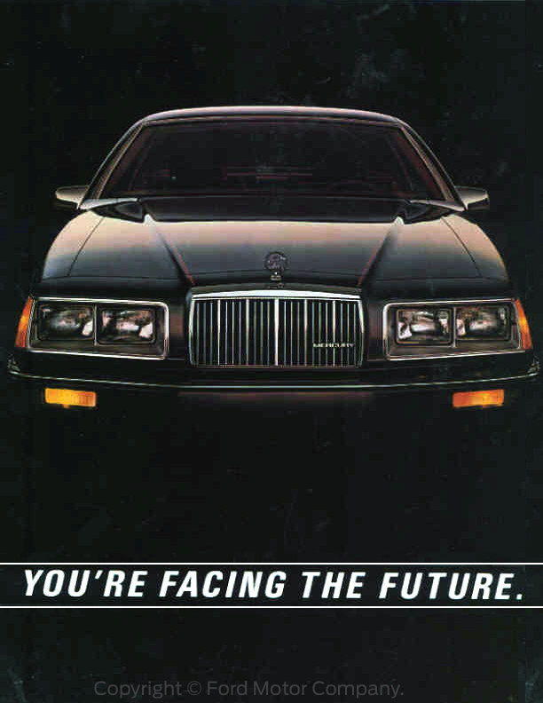 1983 Mercury Cougar Brochure (Future)