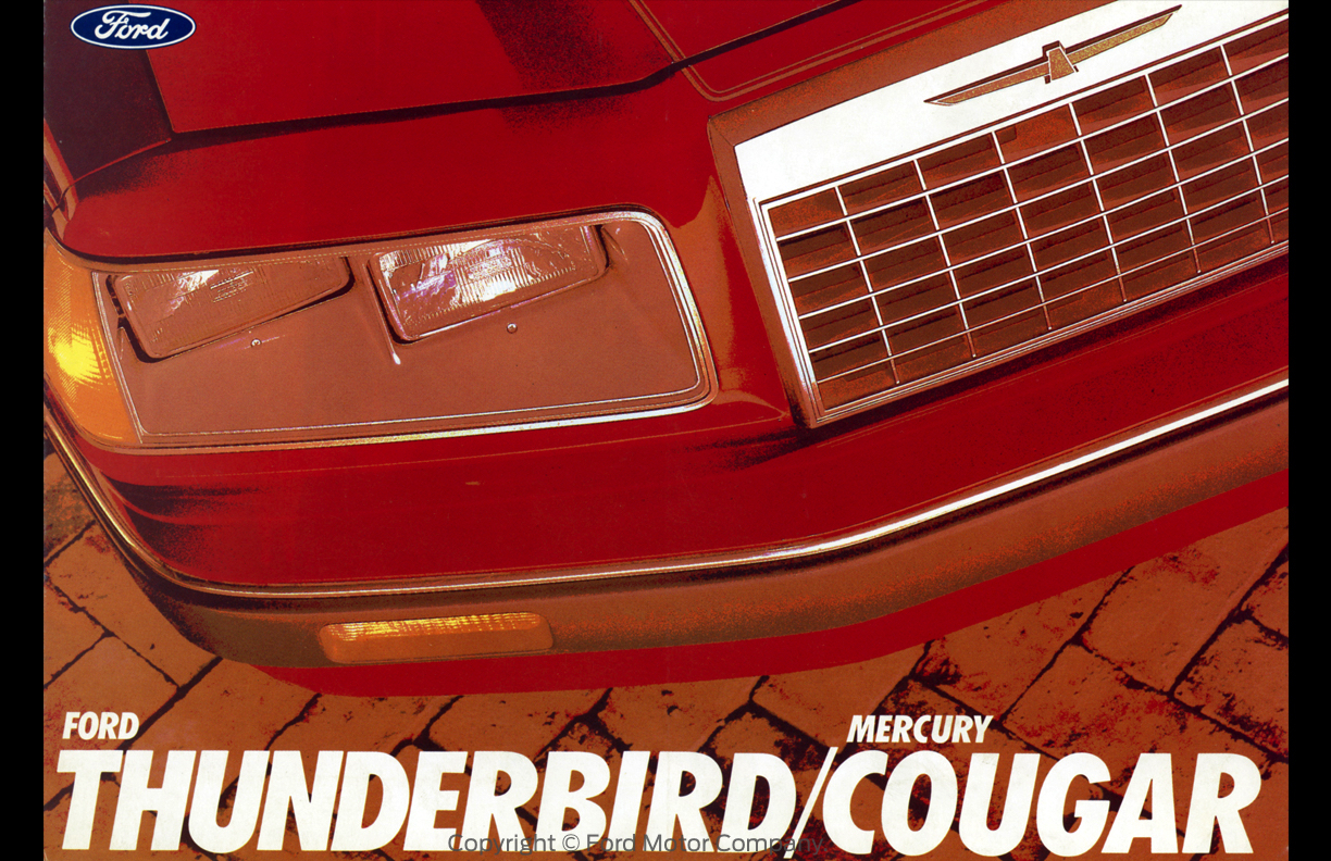 1983 Thunderbird/Cougar Brochure (Japan)