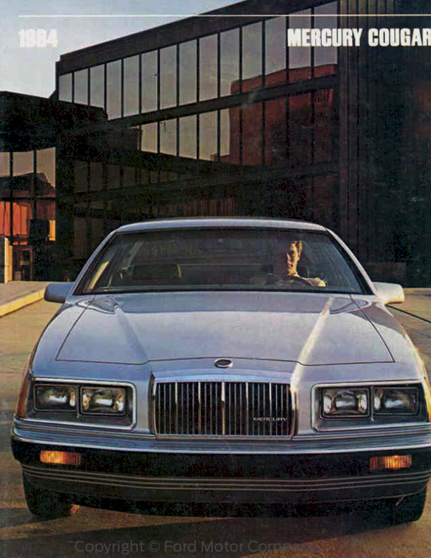 1984 Mercury Cougar Brochure