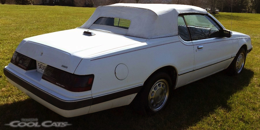 1986 Mercury Cougar Convertible