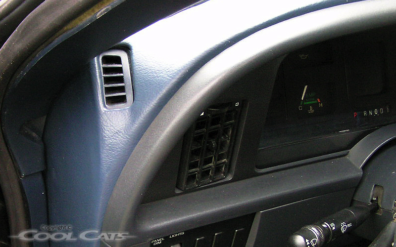 1985-88 Cougar Dash Top Overlay Installation
