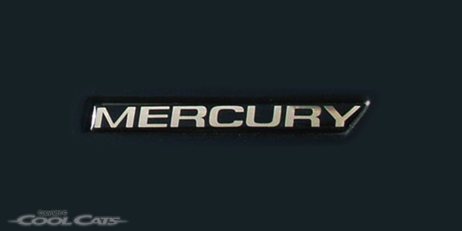 Cougar Mercury Bumper Emblem
