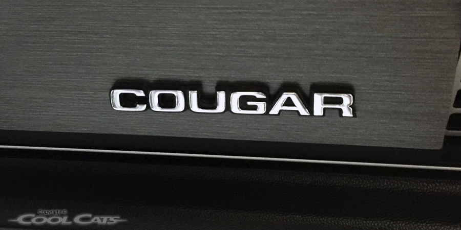 1983-84 Cougar Dash Emblem