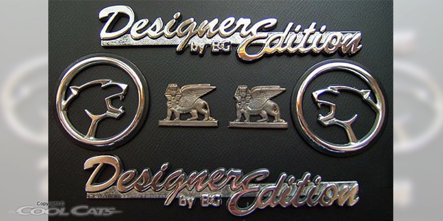 Cougar E&G Designer Edition Emblems