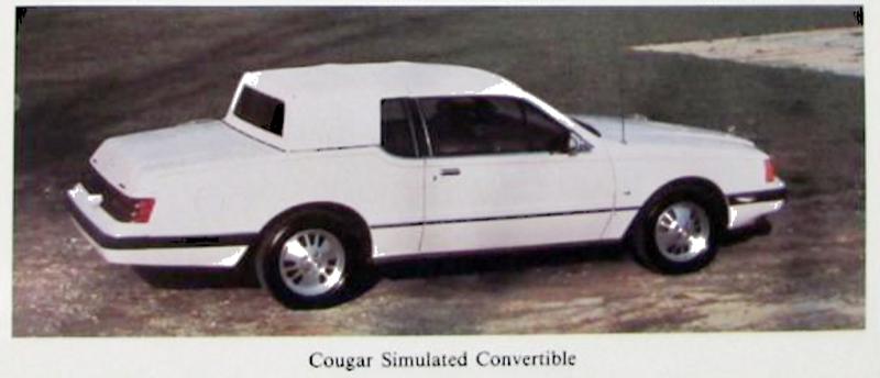 E&G Simulated Convertible Cougar