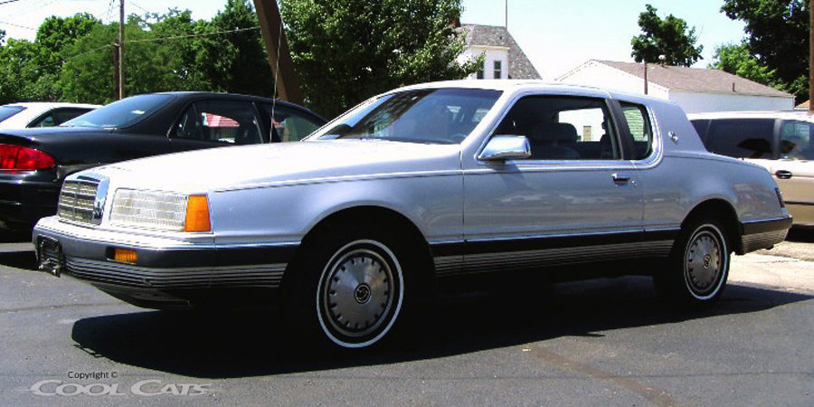 1986 Silver Aero Cougar